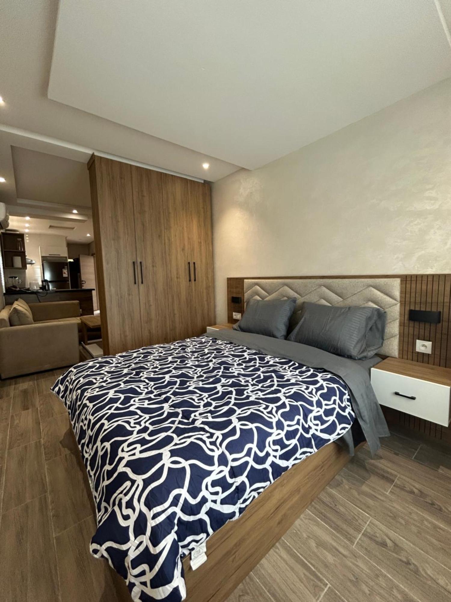 Splendide Studio Haut Standing En Face De La Marina Et A 200 M Du Port De Tanger - 1 Chambre Double Екстериор снимка
